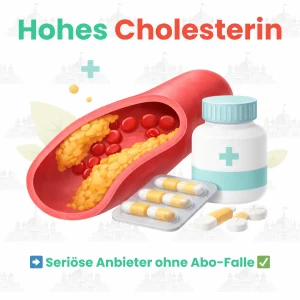 Hohes Cholesterin