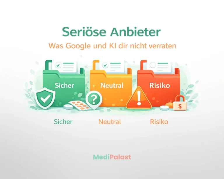 MediPalst Anbieter Online Rezept Telemedizin