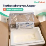 testbestellung juniper paket angekommen spritze abnehmspritze ozempic verpackung